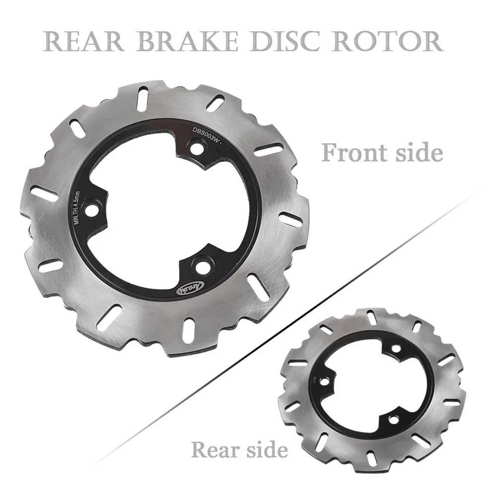 Motorcycle Rear Right Disc Brake Rotor Disk For Honda CBR250(NC19) 250 1988 SPADA250 / NSR250 / NC16.18.21 250 Stainless Steel
Motorcycle Rear Right Disc Brake Rotor Disk For Honda CBR250(NC19) 250 1988 SPADA250 / NSR250 / NC16.18.21 250 Stainless Steel