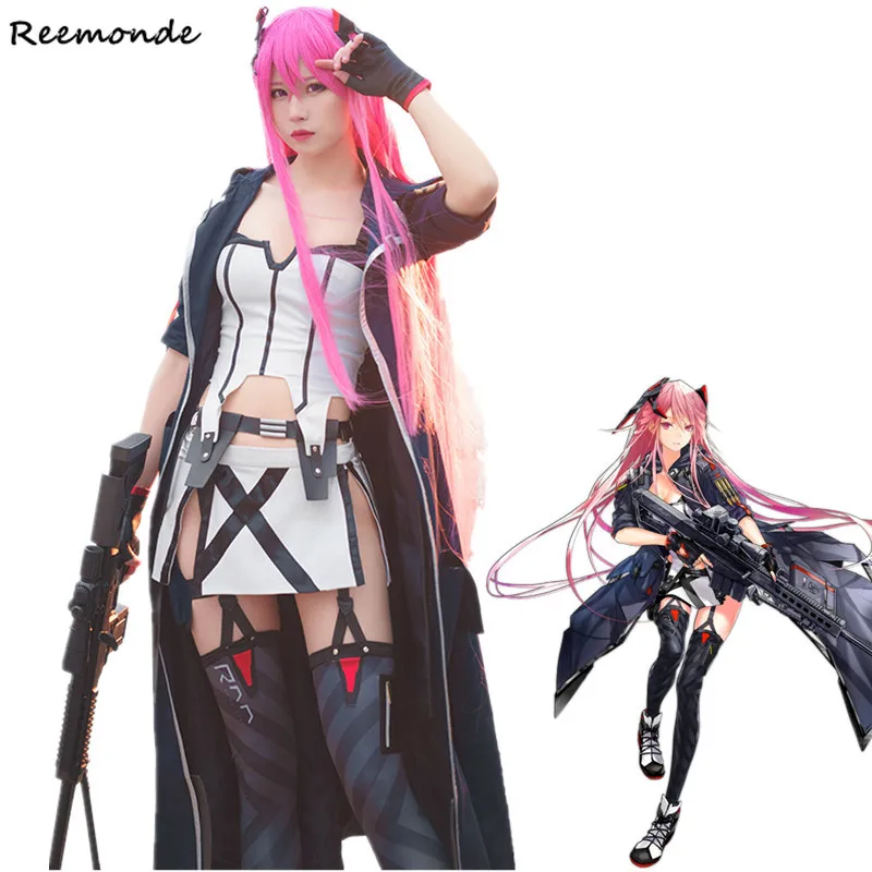 Game Girls Frontline M82A1 Cosplay Costumes Ump45 Uniform Carnival Outfit Full Set Synthetic Wigs Hair Women Girls Clothing 
Game Girls Frontline M82A1 Cosplay Costumes Ump45 Uniform Carnival Outfit Full Set Synthetic Wigs Hair Women Girls Clothing