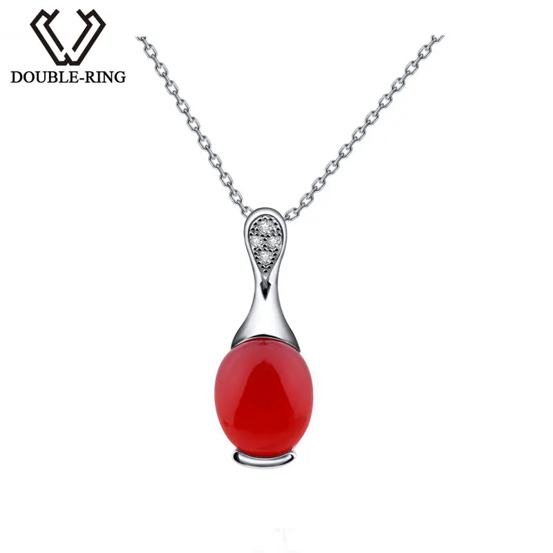 DOUBLE-R Oval Red Necklaces & Pendants Women Agate 925 Sterling Silver Pendants Real Fine Jewelry Customized Gift Box CASP00181A
DOUBLE-R Oval Red Necklaces & Pendants Women Agate 925 Sterling Silver Pendants Real Fine Jewelry Customized Gift Box CASP00181A