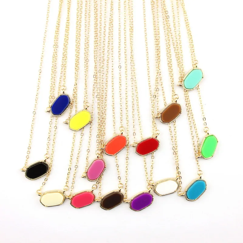 ZWPON Fashion Brand Gold Frame Mini Oval Resin Necklace & Pendant For Women Trendy Dainty Chain Choker Necklace Boutique Jewelry
ZWPON Fashion Brand Gold Frame Mini Oval Resin Necklace & Pendant For Women Trendy Dainty Chain Choker Necklace Boutique Jewelry
