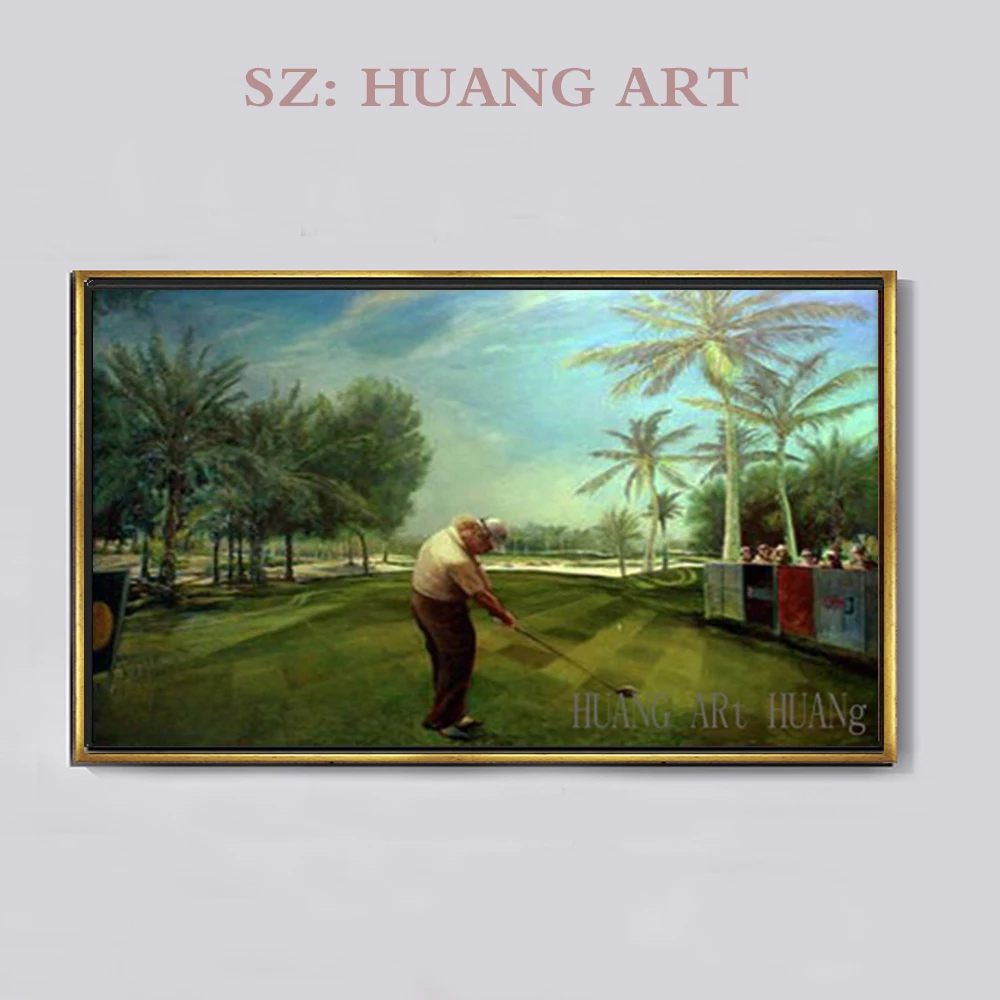 Unframed Cartoon Top Pure Hand-painted Oil Painting On Canvas Children Play Golf Painting Modern Home Decoration Art Picture
Unframed Cartoon Top Pure Hand-painted Oil Painting On Canvas Children Play Golf Painting Modern Home Decoration Art Picture