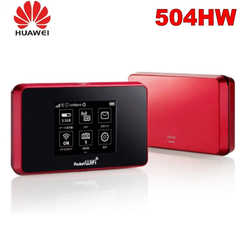 Разблокированный 4G Wi-Fi роутер со слотом для SIM-карты Huawei 504HW 4G Портативный беспроводной Wi-Fi роутер
Разблокированный 4G Wi-Fi роутер со слотом для SIM-карты Huawei 504HW 4G Портативный беспроводной Wi-Fi роутер