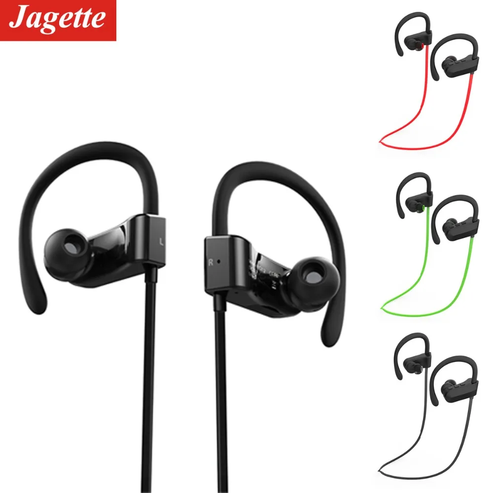 JAGETTE беспроводные Bluetooth наушники супер бас водонепроницаемые спортивные