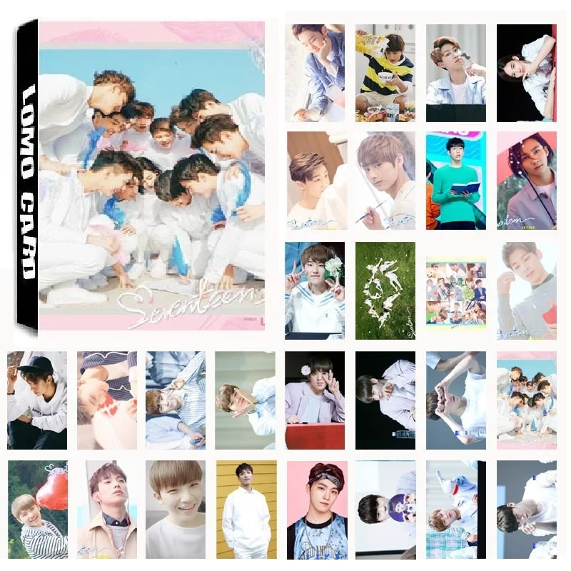 Фотоальбом KPOP SEVENTEEN LOVE & LETTER фотоальбом 30 шт./компл.|Набор канцтоваров| |
