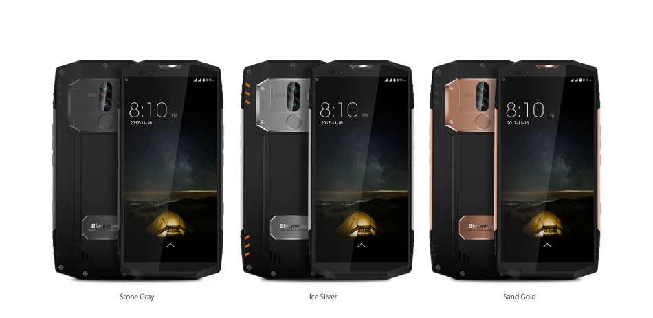 BLACKVIEW BV9000 18:9 IP68 водонепроницаемый смартфон 4G + 64G 5 7 "без рамки Android 1 MTK6757CD