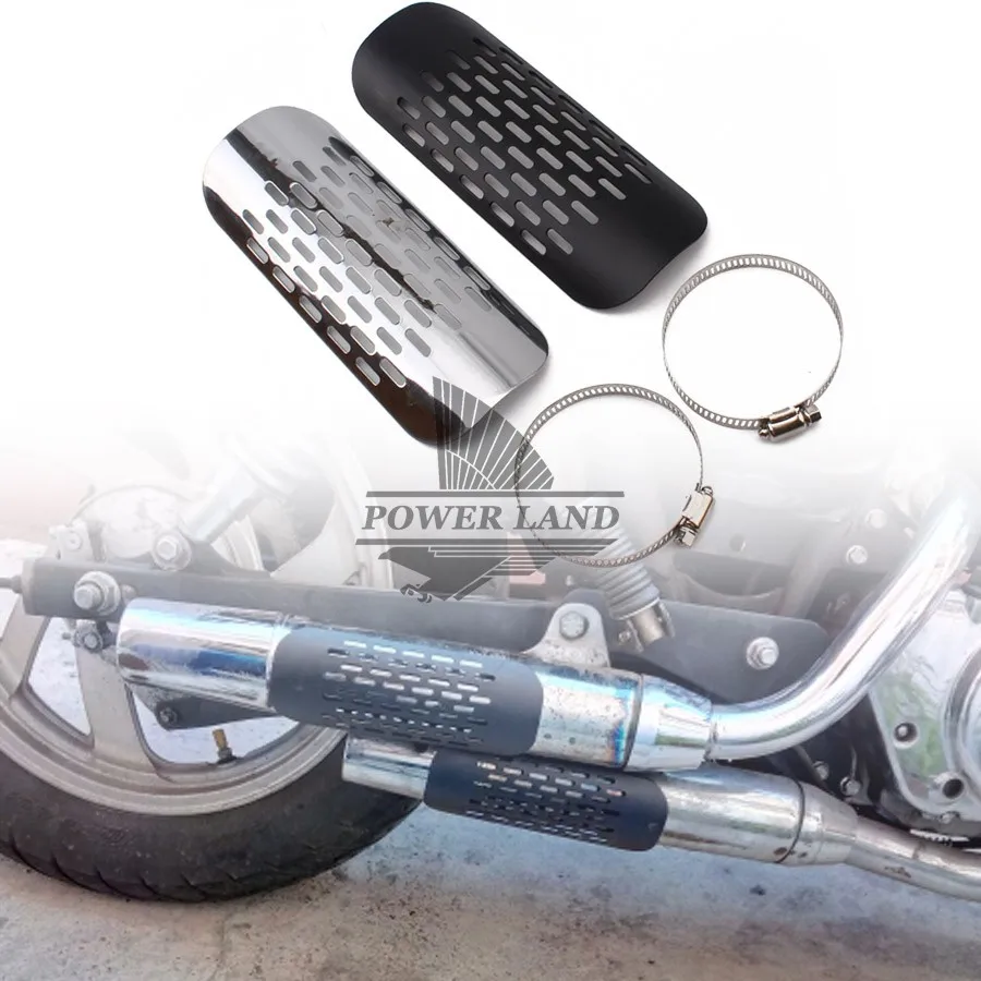 1set Motorcycle Chrome/Black Exhaust Muffler Pipe Heat Shield Cover Guard protector for Harley Softail Dyna Cruiser
1set Motorcycle Chrome/Black Exhaust Muffler Pipe Heat Shield Cover Guard protector for Harley Softail Dyna Cruiser