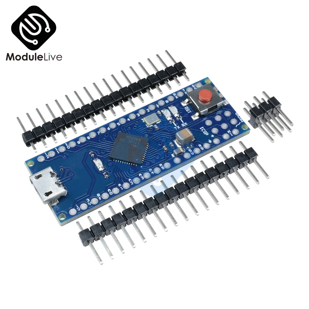 ATmega32u4 5V 16Mhz Expansion Board Module For Arduino Micro USB Connection ICSP Compatible For R3 Nano Replace Pro DIY KIT
ATmega32u4 5V 16Mhz Expansion Board Module For Arduino Micro USB Connection ICSP Compatible For R3 Nano Replace Pro DIY KIT