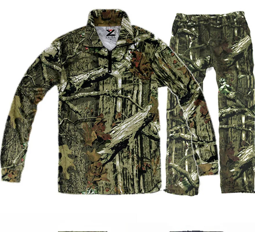 Upgrade Outdoor New Bionic Camouflage Hunting Clothes Green Leaf Breathable Shirt And Pants Suitable Spring Autumn Free Shipping
Upgrade Outdoor New Bionic Camouflage Hunting Clothes Green Leaf Breathable Shirt And Pants Suitable Spring Autumn Free Shipping