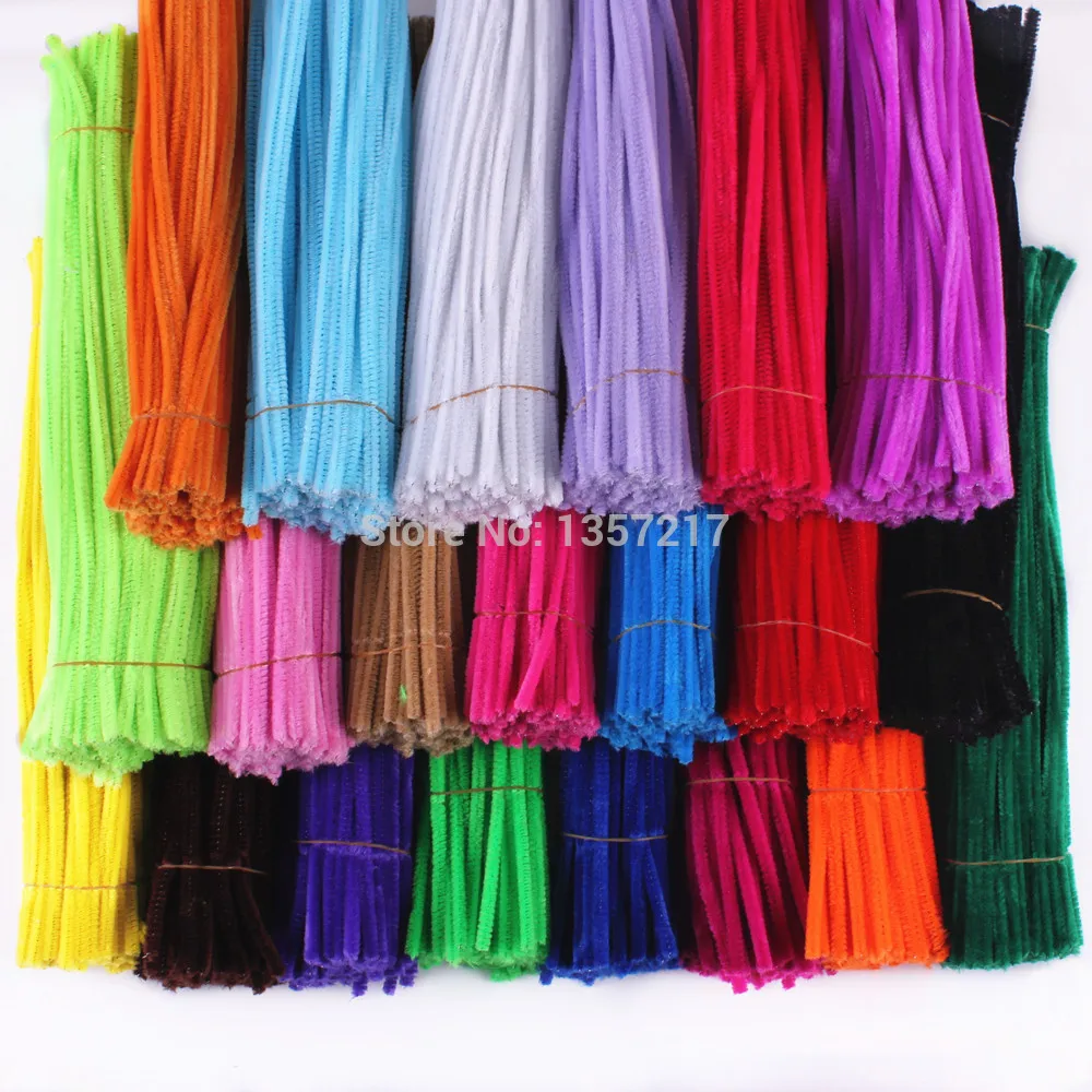 Free Shipping 100PCS Multicolor Plush Iron Wire Flexible Flocking Craft Sticks Pipe Cleaner Creativity Developing Kids DIY Toys
Free Shipping 100PCS Multicolor Plush Iron Wire Flexible Flocking Craft Sticks Pipe Cleaner Creativity Developing Kids DIY Toys