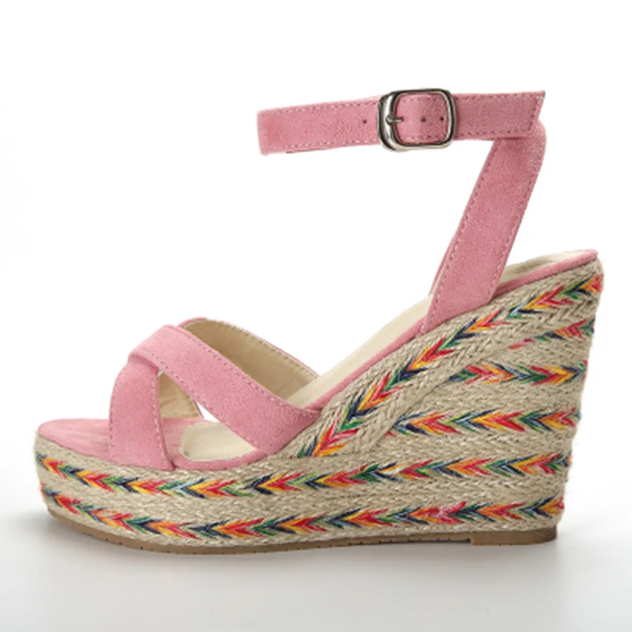 KNCOKAR 2019 Summer New Straw Hemp Rope Wedge Sandals Open Toe Platform High Heel Platform Shoes Shoes Women's Shoes x202052
KNCOKAR 2019 Summer New Straw Hemp Rope Wedge Sandals Open Toe Platform High Heel Platform Shoes Shoes Women's Shoes x202052