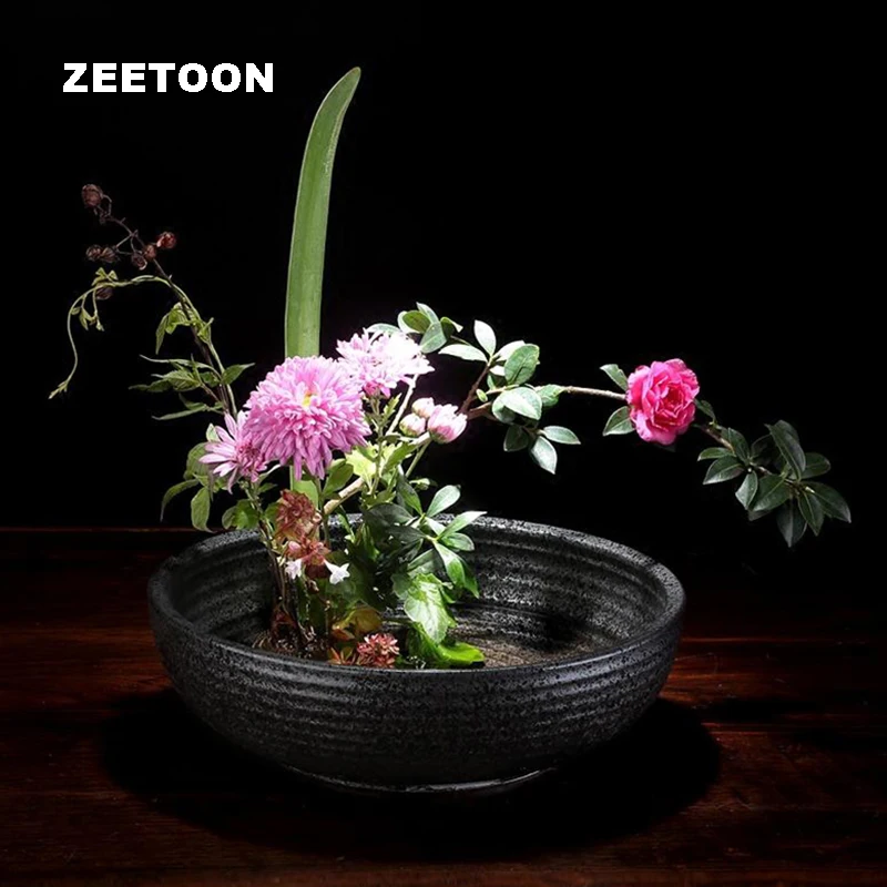 Japanese Style Vintage Vase Ikebana Creative Home Decor Tabletop Hydroponic Bonsai Flower Pot Water Food Bowl Flower Arrangement
Japanese Style Vintage Vase Ikebana Creative Home Decor Tabletop Hydroponic Bonsai Flower Pot Water Food Bowl Flower Arrangement