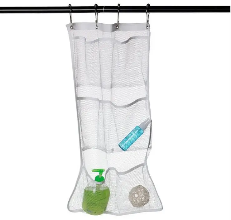 Bathroom six-port hanging bag shower organizer storage bag mesh bathroom hanging bag
Bathroom six-port hanging bag shower organizer storage bag mesh bathroom hanging bag