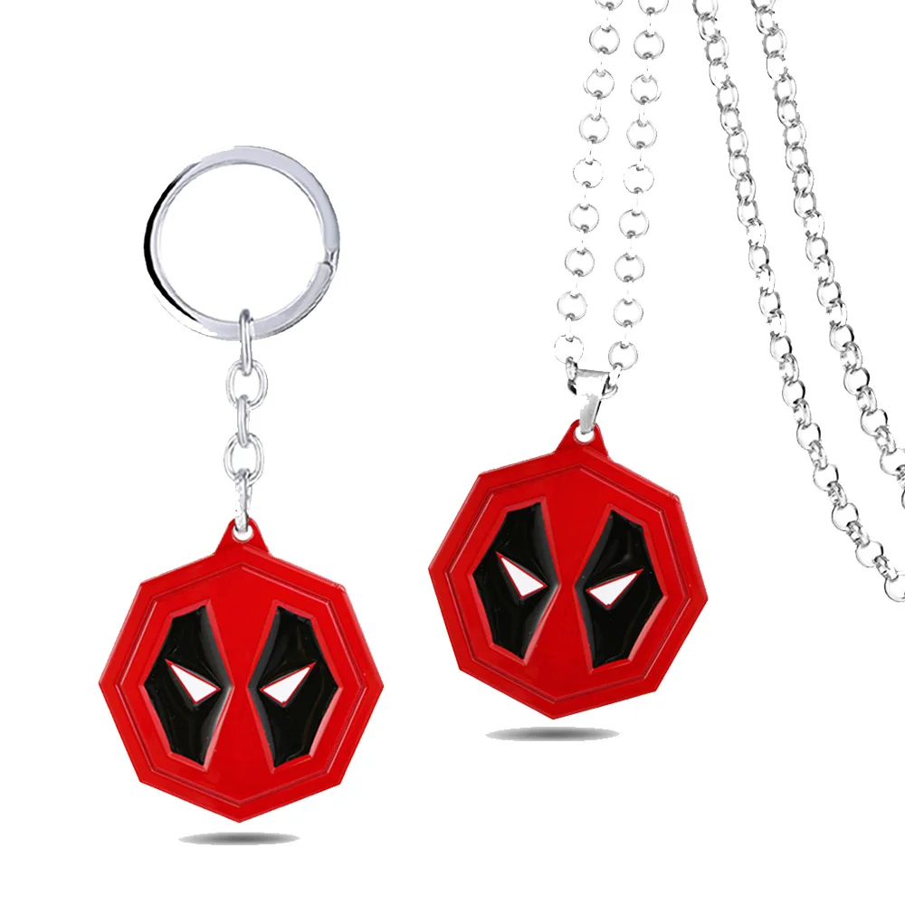 Movie Superhero Deadpool Necklace Keychains Metal Jewelry Bag Accessories Key Pendant Gift For Children
Movie Superhero Deadpool Necklace Keychains Metal Jewelry Bag Accessories Key Pendant Gift For Children
