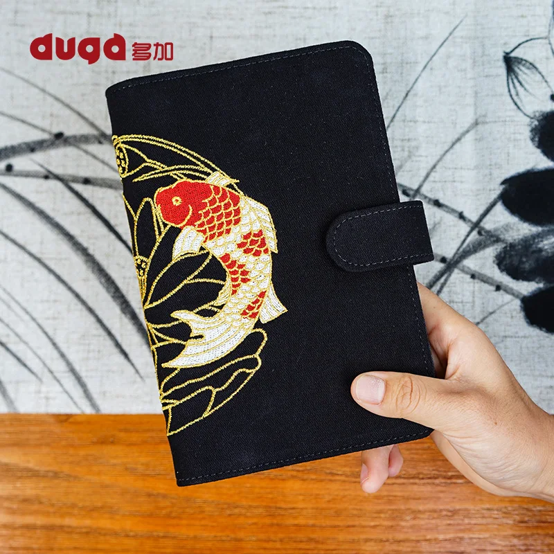 Hot Sale Kpop Felt Journal Travelers Notebook Blank Sketchbook Diary A6 A5 Note Book Brocade Carp Good Luck Notebook
Hot Sale Kpop Felt Journal Travelers Notebook Blank Sketchbook Diary A6 A5 Note Book Brocade Carp Good Luck Notebook