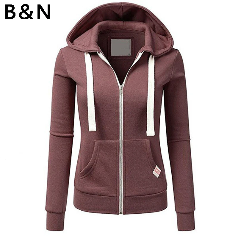 Women Coat Sweatshirt Sports Tops Zip Hoodie Long Sleeve Hat Individuality Pocket Cloth Fashion Girls Warm Drawstring Jacket
Women Coat Sweatshirt Sports Tops Zip Hoodie Long Sleeve Hat Individuality Pocket Cloth Fashion Girls Warm Drawstring Jacket