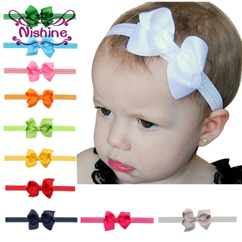 Nishine 10pcs/lot 3" Fashion Children Kids Bow Headband Toddler Headwear Ribbon Bowknot Girls Hair Band Hair Accessories
Nishine 10pcs/lot 3" Fashion Children Kids Bow Headband Toddler Headwear Ribbon Bowknot Girls Hair Band Hair Accessories