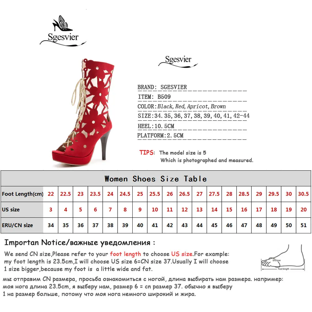 Sgesvier Fashion Gladiator Sandals Women Summer Cut-outs Cross Tied Boots Thin Heel Sandals Lace Up Casual Shoes Size 34-44 B509
Sgesvier Fashion Gladiator Sandals Women Summer Cut-outs Cross Tied Boots Thin Heel Sandals Lace Up Casual Shoes Size 34-44 B509
