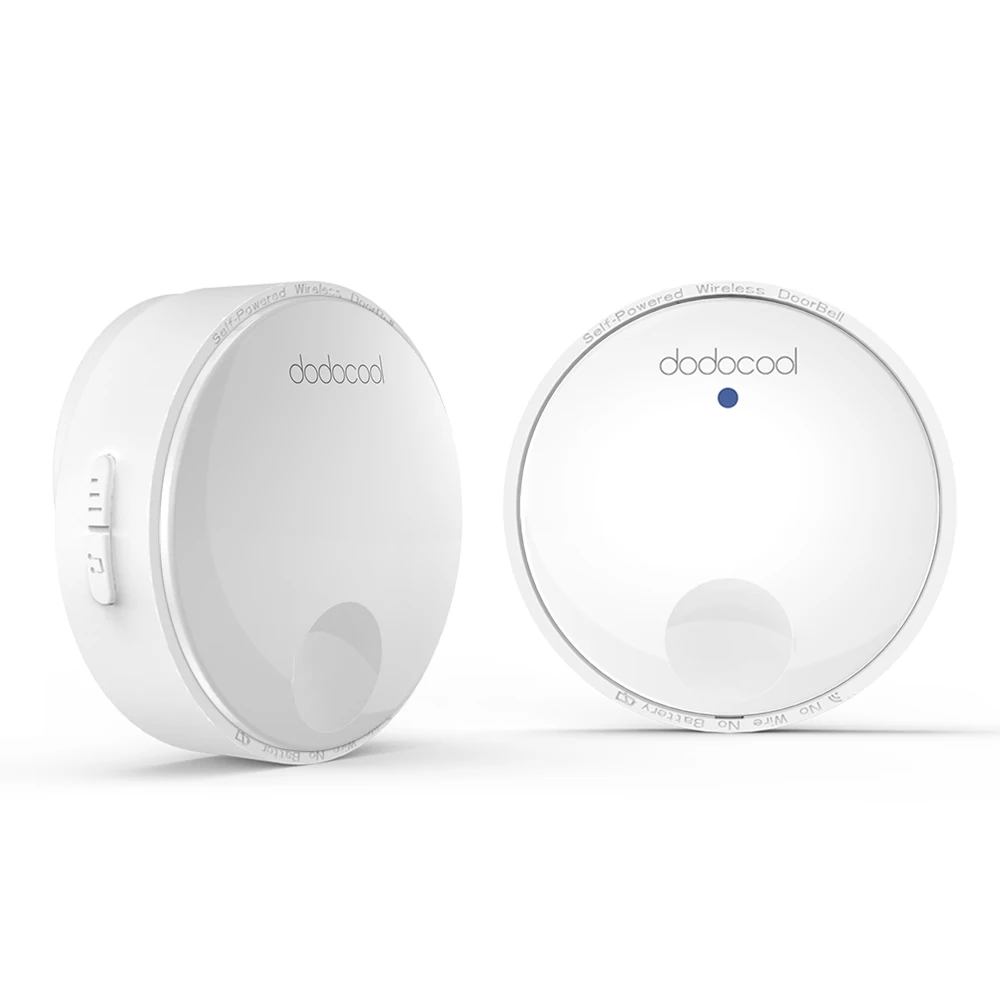 Wireless Doorbell Remote Door Bell Chime Self-powered IPX7 Waterproof 38 Melodie 262ft Range Battery-free Wireless Doorbell Kit 
Wireless Doorbell Remote Door Bell Chime Self-powered IPX7 Waterproof 38 Melodie 262ft Range Battery-free Wireless Doorbell Kit