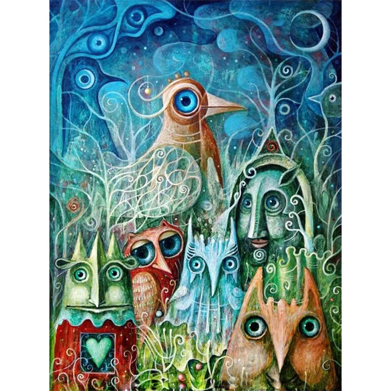 Fuyun Full 5D Diy Daimond Painting Cross-stitch Abstract Bird 3D Diamond mosaic kit Full Rhinestone Painting Embroidery Cartoon
Fuyun Full 5D Diy Daimond Painting Cross-stitch Abstract Bird 3D Diamond mosaic kit Full Rhinestone Painting Embroidery Cartoon