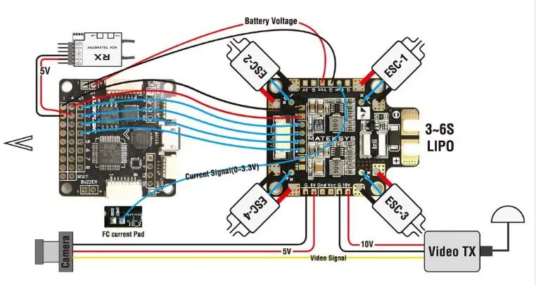 FCHUB-6S Hub распределительная плата питания PDB 5V & 10V BEC встроенный 184A Датчик тока для квадрокоптера RC
FCHUB-6S Hub распределительная плата питания PDB 5V & 10V BEC встроенный 184A Датчик тока для квадрокоптера RC