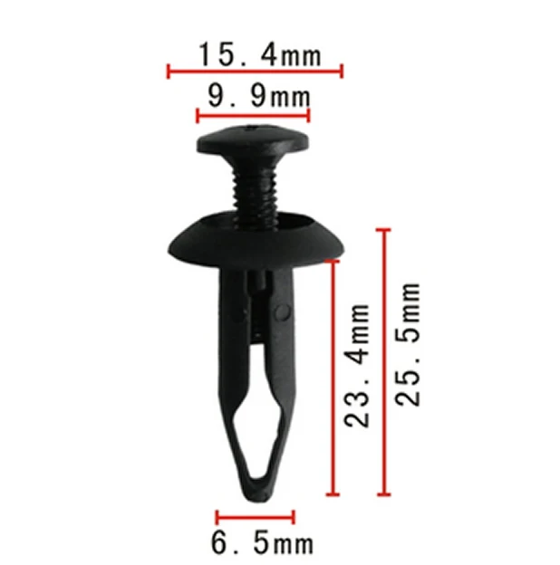 100x Rivet Fastener Mud Retainer Push Clips For Ford N803946S For Chrysler 6502871 for JAGUAR
100x Rivet Fastener Mud Retainer Push Clips For Ford N803946S For Chrysler 6502871 for JAGUAR