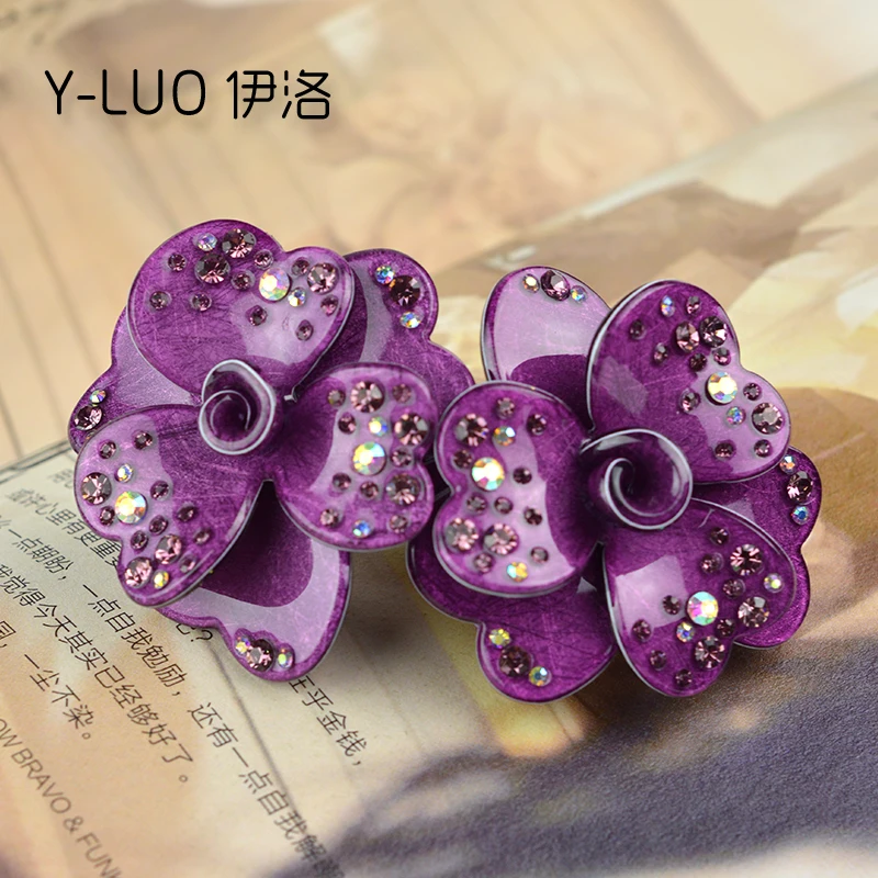 Women Hair Accessories 2019 Rhinestone Hair Clip Twins Flower Hair Barrette Perfect Girls Gift For Gift
Women Hair Accessories 2019 Rhinestone Hair Clip Twins Flower Hair Barrette Perfect Girls Gift For Gift