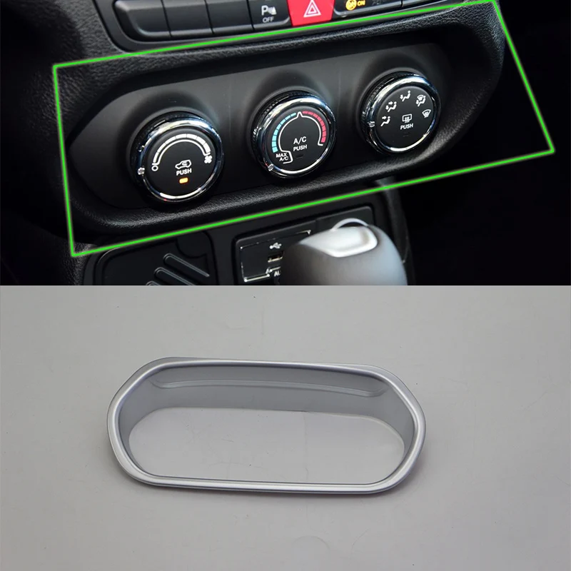 Car-styling interior accessories ABS matte air conditioner cover high match For Jeep Renegade 2016
Car-styling interior accessories ABS matte air conditioner cover high match For Jeep Renegade 2016