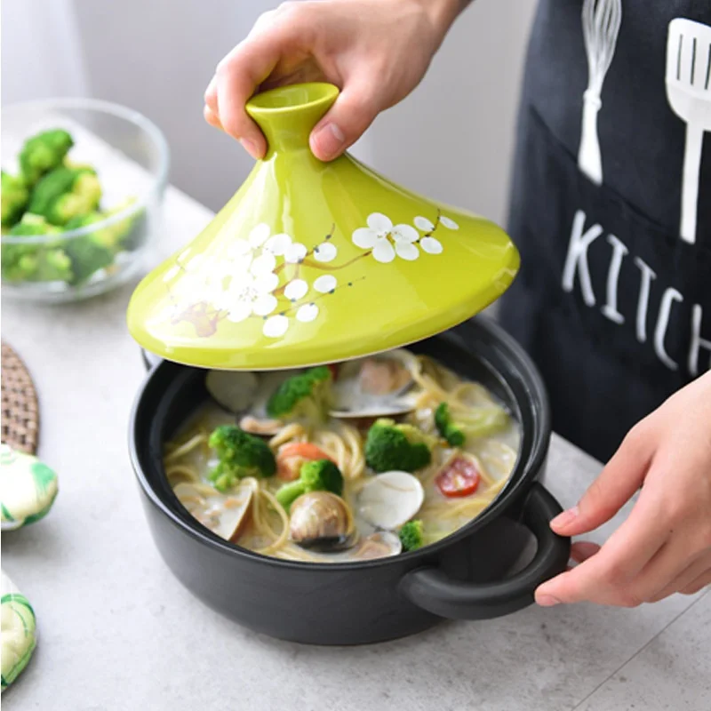20cm 7.86in with handlebar Taji pot Han style imported ceramic casseroles cover rice pot heat resistant
20cm 7.86in with handlebar Taji pot Han style imported ceramic casseroles cover rice pot heat resistant