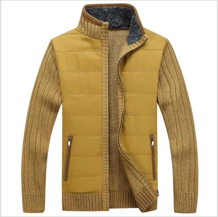 2017 new arrival high qulatiy Patchwork men winter fashion casual loose comfort knitted jacket warm thick sweater size M-3XL
2017 new arrival high qulatiy Patchwork men winter fashion casual loose comfort knitted jacket warm thick sweater size M-3XL