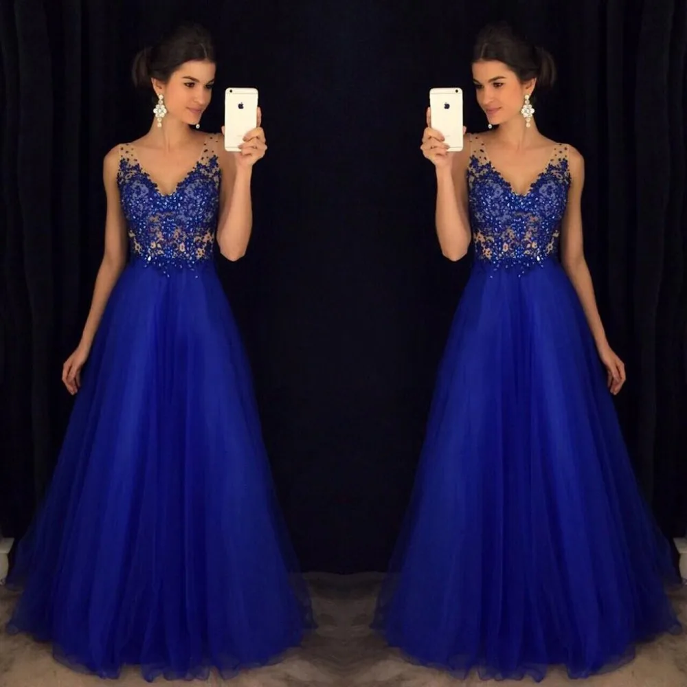 Royal Blue Beaded Prom Dresses Long 2021 vestidos de fiesta largos elegantes de gala V Neck A Line Formal Evening Party Gowns
Royal Blue Beaded Prom Dresses Long 2021 vestidos de fiesta largos elegantes de gala V Neck A Line Formal Evening Party Gowns