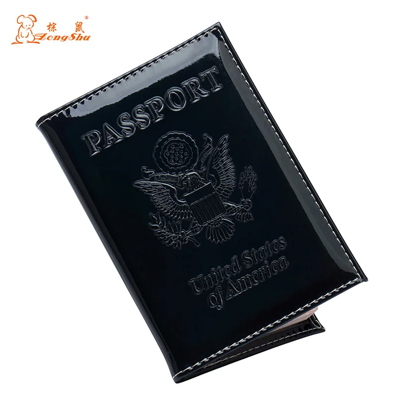 Black USA Mirror Simple PU Leather Color Fashion Passport Cover Card Holder Travel Passport Holder crocodile grain passport case
Black USA Mirror Simple PU Leather Color Fashion Passport Cover Card Holder Travel Passport Holder crocodile grain passport case