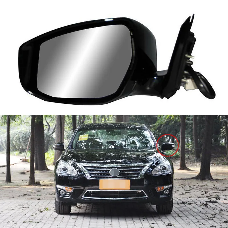 8 Pins Exterior Side Automatic Folding Power Adjustable&Heated Glass LED Turn Signal Mirror For Nissan Teana 2013-2014
8 Pins Exterior Side Automatic Folding Power Adjustable&Heated Glass LED Turn Signal Mirror For Nissan Teana 2013-2014