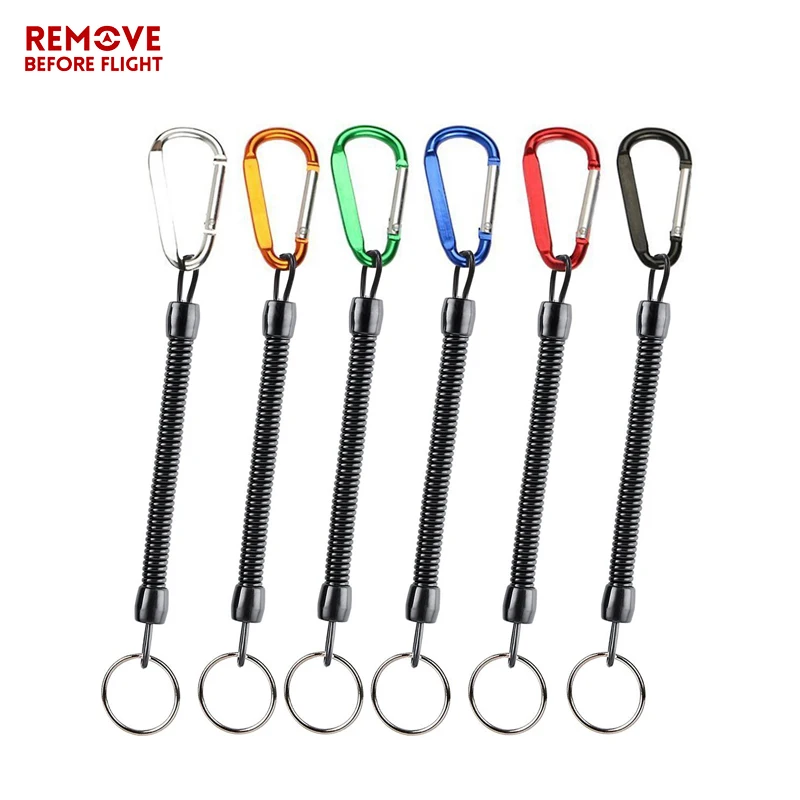 1PC Coloured Popular Retractable Spring Coil Spiral Stretch Chain Key chain Camping Carabiner Secure Lock Fishing Tools Accessor
1PC Coloured Popular Retractable Spring Coil Spiral Stretch Chain Key chain Camping Carabiner Secure Lock Fishing Tools Accessor