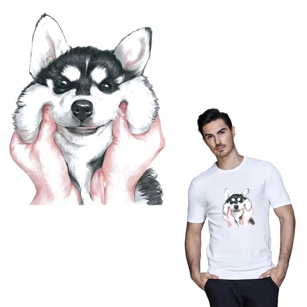 Lovely Cartoon Dog Iron-on Transfers Thermal Patches for Clothing Applique Diy Heat Transfers for Clothes Baby Sticker Washable
Lovely Cartoon Dog Iron-on Transfers Thermal Patches for Clothing Applique Diy Heat Transfers for Clothes Baby Sticker Washable
