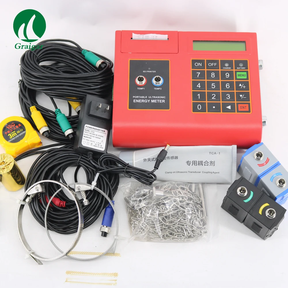 TUC-2000E High Accuracy Digital Ultrasonic Flow Meter Flowmeter with TM-1 Transducer Measuring Range DN50-DN700mm
TUC-2000E High Accuracy Digital Ultrasonic Flow Meter Flowmeter with TM-1 Transducer Measuring Range DN50-DN700mm