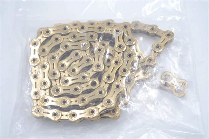 YBN Bike High Quality Hollow Chains MTB Mountain Road Bike Chians 11 Speed Bicycle Chain 116 Links Gold For SHIMANO SRAM System
YBN Bike High Quality Hollow Chains MTB Mountain Road Bike Chians 11 Speed Bicycle Chain 116 Links Gold For SHIMANO SRAM System