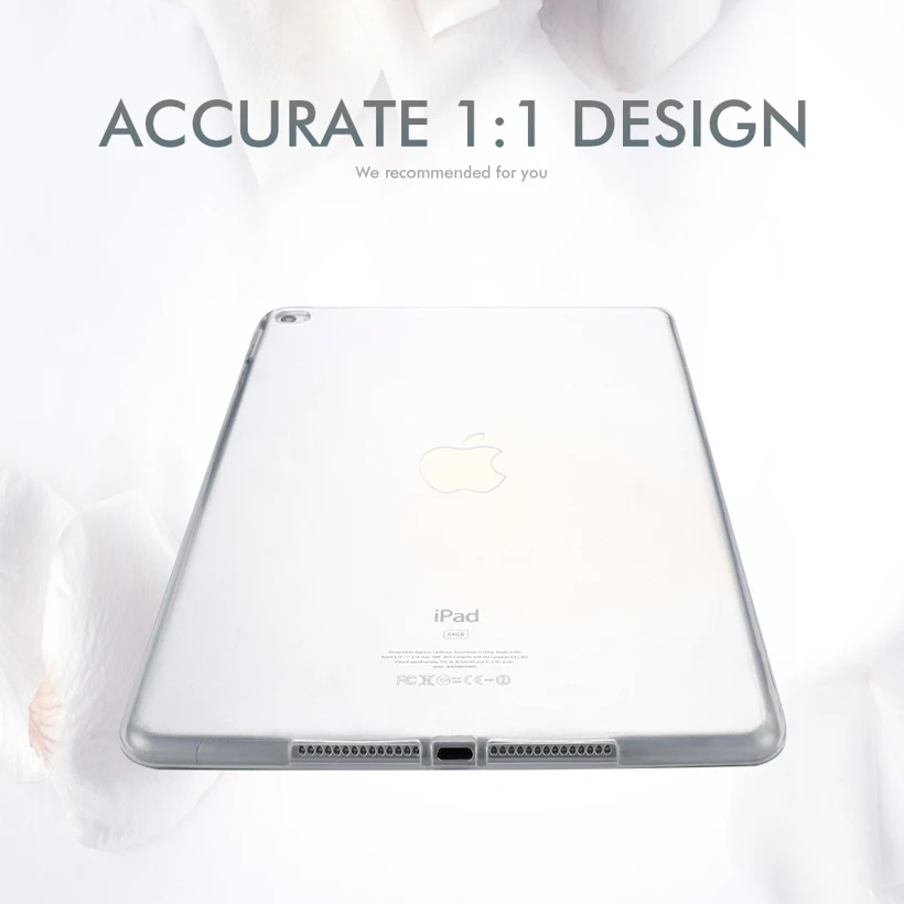 Soft Silicone Tablet Case For iPad Mini 5 4 2 3 1 ipad Air 2 Case Cover For iPad Pro 10.5 10.2 9.7 2017 2018 2019 Clear TPU Bags
Soft Silicone Tablet Case For iPad Mini 5 4 2 3 1 ipad Air 2 Case Cover For iPad Pro 10.5 10.2 9.7 2017 2018 2019 Clear TPU Bags