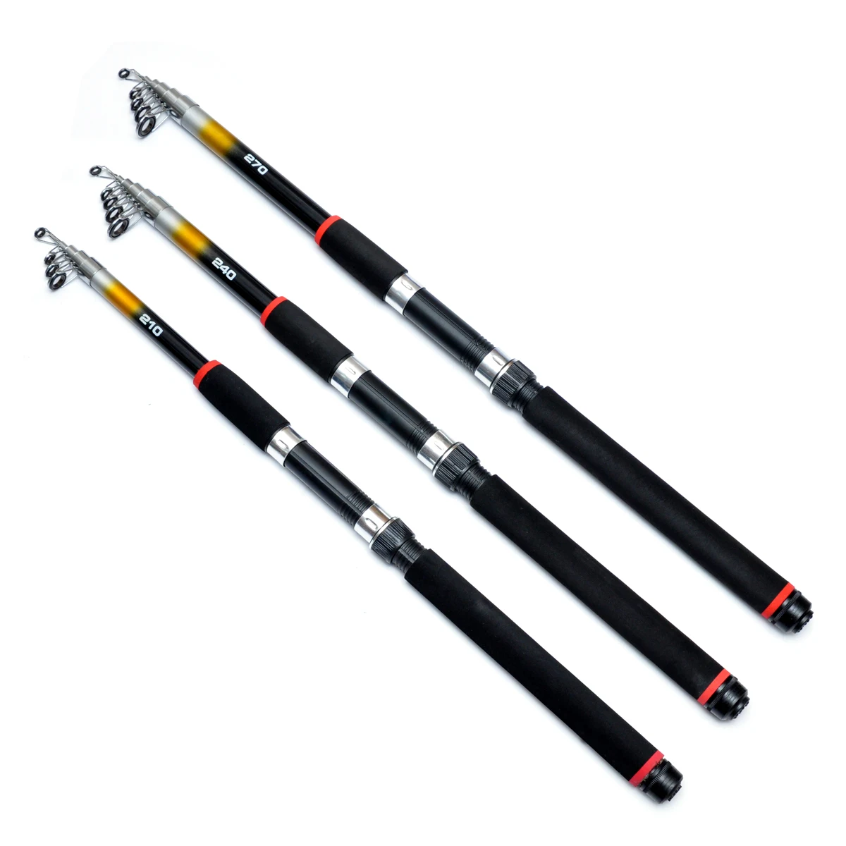 Lixada 2.1M/6.89FT Telescopic Fishing Rod Boating Travel Spinning Fishing Pole Glass Fiber Fishing Gear
Lixada 2.1M/6.89FT Telescopic Fishing Rod Boating Travel Spinning Fishing Pole Glass Fiber Fishing Gear
