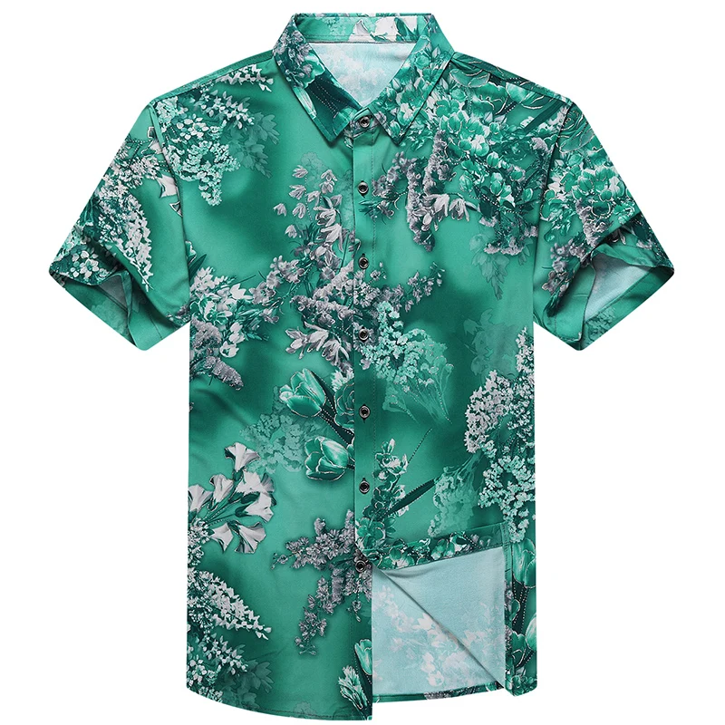 New Arrival Mens Summer Floral Dress Shirt Fashion Printing Short Sleeve Male Shirts Free Shipping
New Arrival Mens Summer Floral Dress Shirt Fashion Printing Short Sleeve Male Shirts Free Shipping