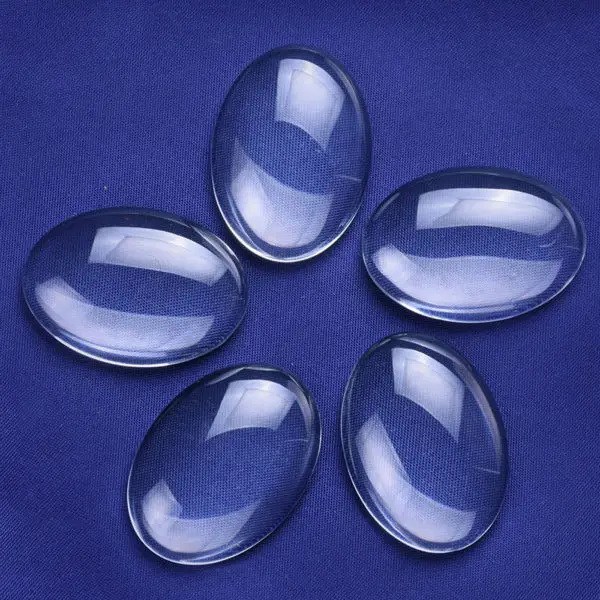 50 pcs/lot Good Quality 22*30 mm Domed Oval Transparent Clear Magnifying Glass Cameo Cabochon, 6 mm Thickness-C3882
50 pcs/lot Good Quality 22*30 mm Domed Oval Transparent Clear Magnifying Glass Cameo Cabochon, 6 mm Thickness-C3882