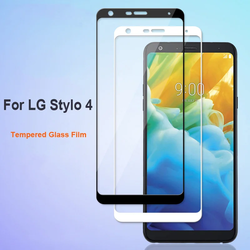 6.2'' For LG Q Stylo 4 High Quality Explosion-proof Tempered Glass Full Cover Screen Protector Film White Black color Glass Film
6.2'' For LG Q Stylo 4 High Quality Explosion-proof Tempered Glass Full Cover Screen Protector Film White Black color Glass Film