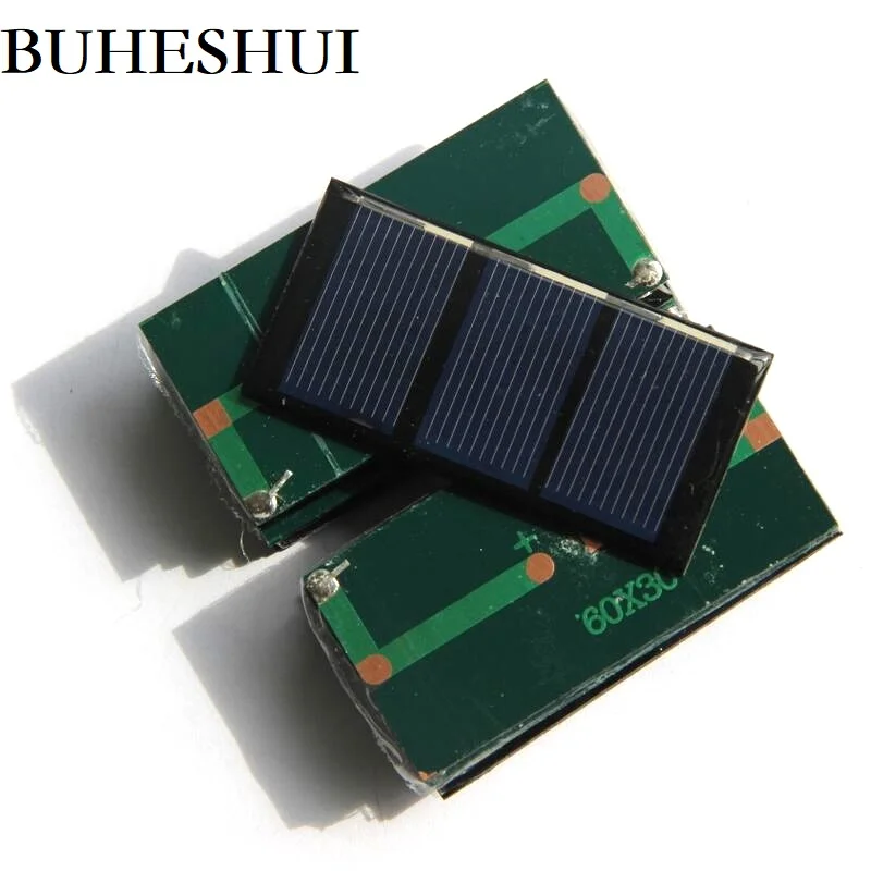 Модуль солнечной батареи BUHESHUI Mini 0 2 Вт 1 5 в зарядное устройство для панели