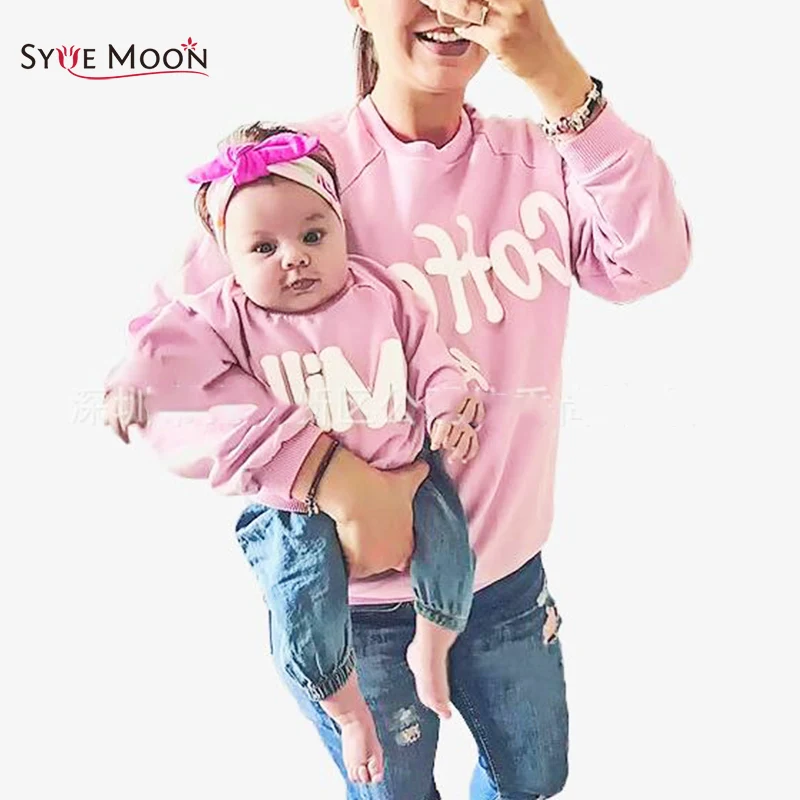 Autumn Winter Mother Daughter Son Sweatshirts Family Matching Letter Print Outfits Mom Boy Girls Long Sleeve Tops Family Clothes
Autumn Winter Mother Daughter Son Sweatshirts Family Matching Letter Print Outfits Mom Boy Girls Long Sleeve Tops Family Clothes