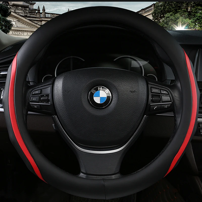Универсальный автомобильный чехол на руль из искусственной кожи для BMW f30 f10 e46 x5 e70 x1 x3 e39 x5 x4 f11 все модели автостайлинг
Универсальный автомобильный чехол на руль из искусственной кожи для BMW f30 f10 e46 x5 e70 x1 x3 e39 x5 x4 f11 все модели автостайлинг