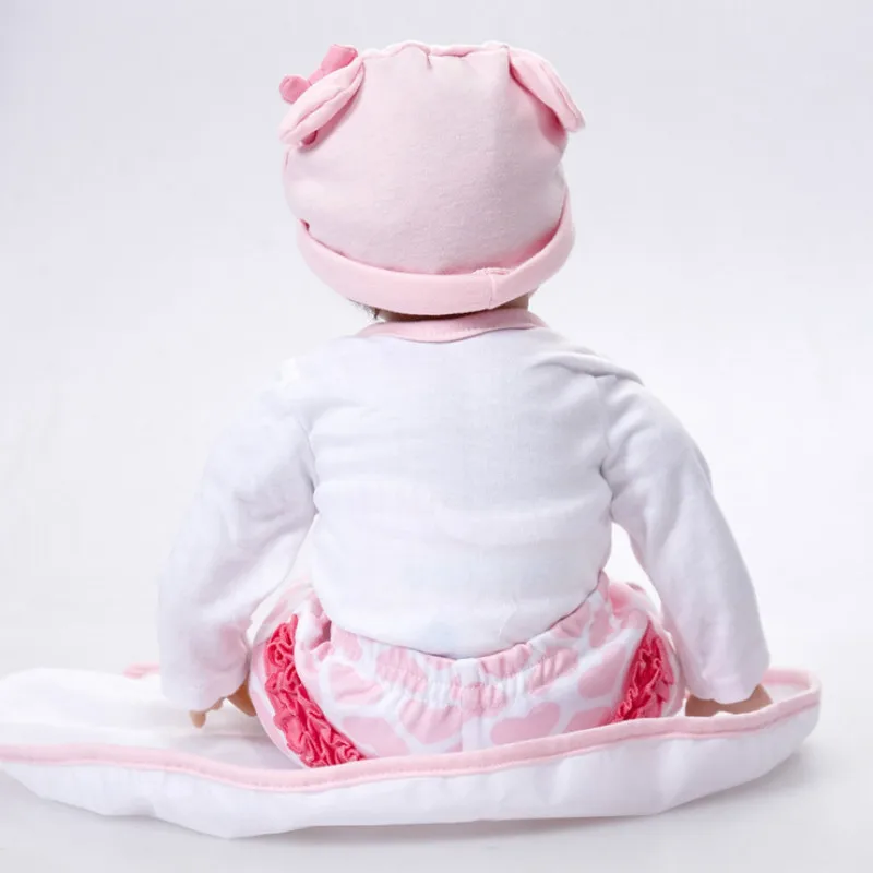 22 Inch Lifelike Princess Girl Reborn Doll Newborn Silicone Real Touch Baby Doll With Clothes Kids Birthday Xmas Gif
22 Inch Lifelike Princess Girl Reborn Doll Newborn Silicone Real Touch Baby Doll With Clothes Kids Birthday Xmas Gif