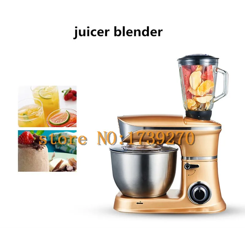 Multifunction Food mixer 1300W Stand mixer Dough kneading machine with Meat grinder Juicer Chef machine Dough mixer
Multifunction Food mixer 1300W Stand mixer Dough kneading machine with Meat grinder Juicer Chef machine Dough mixer