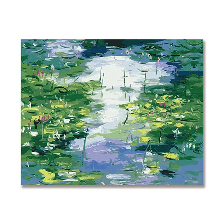 Monet's water lilies Water lily Oil Painting By Numbers DIY Digital Pictures Coloring Number On Canvas Unique Gifts Home Dec
Monet's water lilies Water lily Oil Painting By Numbers DIY Digital Pictures Coloring Number On Canvas Unique Gifts Home Dec