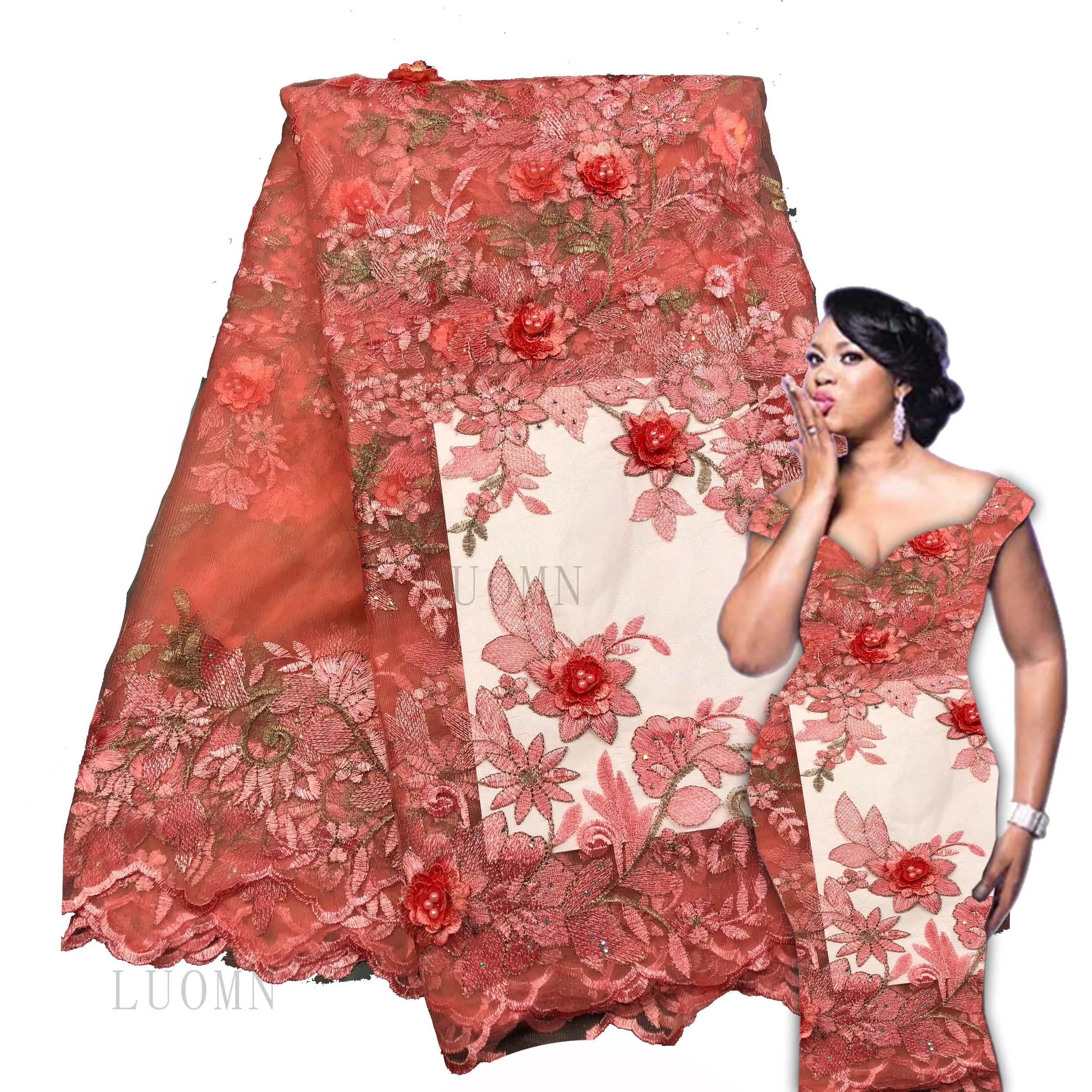 African Lace Fabric 2019 High Quality Lace 3D Flower Lace Fabric Beautiful Applique Stones Lace For Nigerian Wedding AMZ
African Lace Fabric 2019 High Quality Lace 3D Flower Lace Fabric Beautiful Applique Stones Lace For Nigerian Wedding AMZ