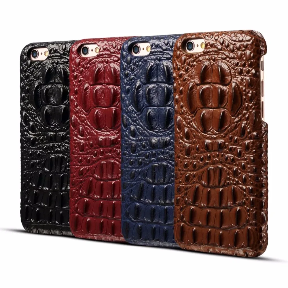 Luxury 3D Back Case For iPhone 6 6s 7 Cover Genuine Leather+Plastic Crocodile Head Phone Bags Cases For iPhone 6 6s 7 plus
Luxury 3D Back Case For iPhone 6 6s 7 Cover Genuine Leather+Plastic Crocodile Head Phone Bags Cases For iPhone 6 6s 7 plus