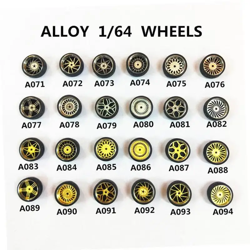 4wheels +2axles +4end Caps 1:64 Model Modified Tire Diecasts Alloy Wheel Tire Rubber Vehicles General Model Car Change Accessory
4wheels +2axles +4end Caps 1:64 Model Modified Tire Diecasts Alloy Wheel Tire Rubber Vehicles General Model Car Change Accessory